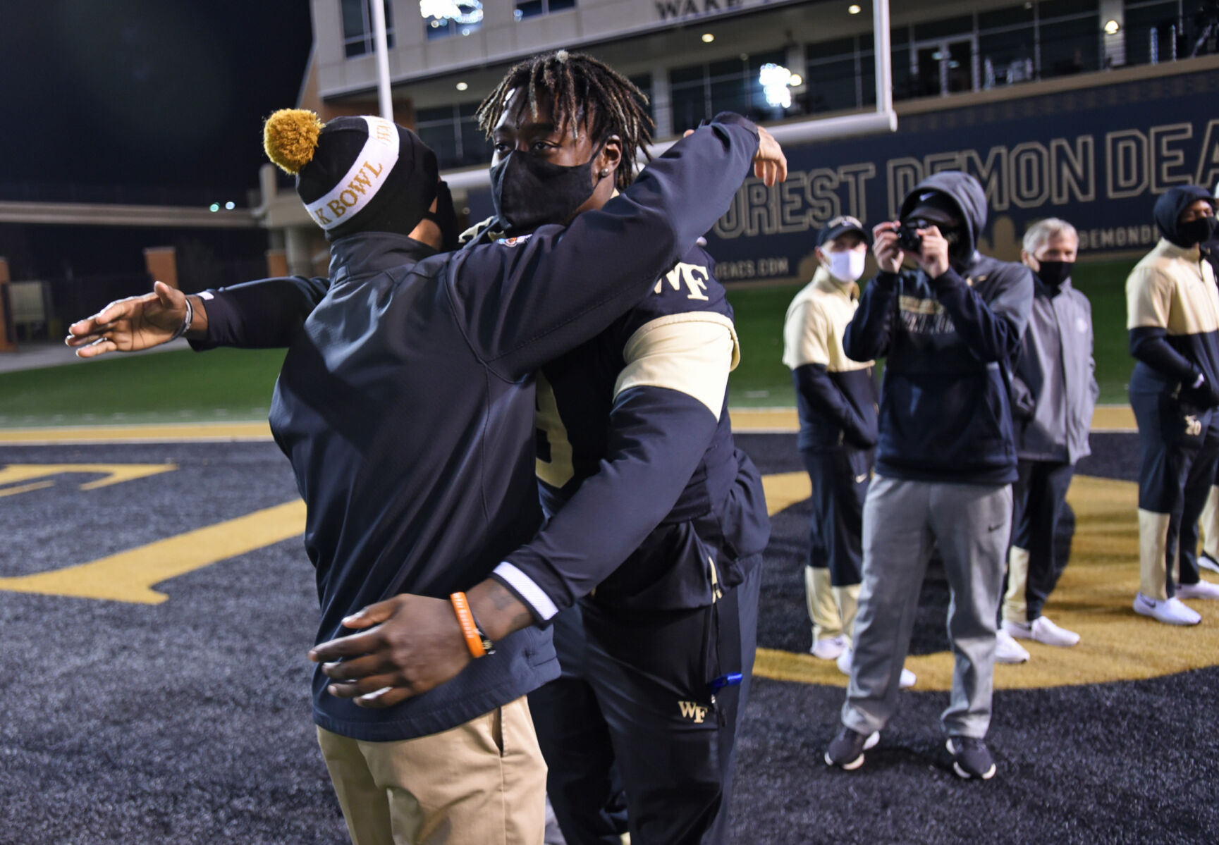 Wake Forest football senior night